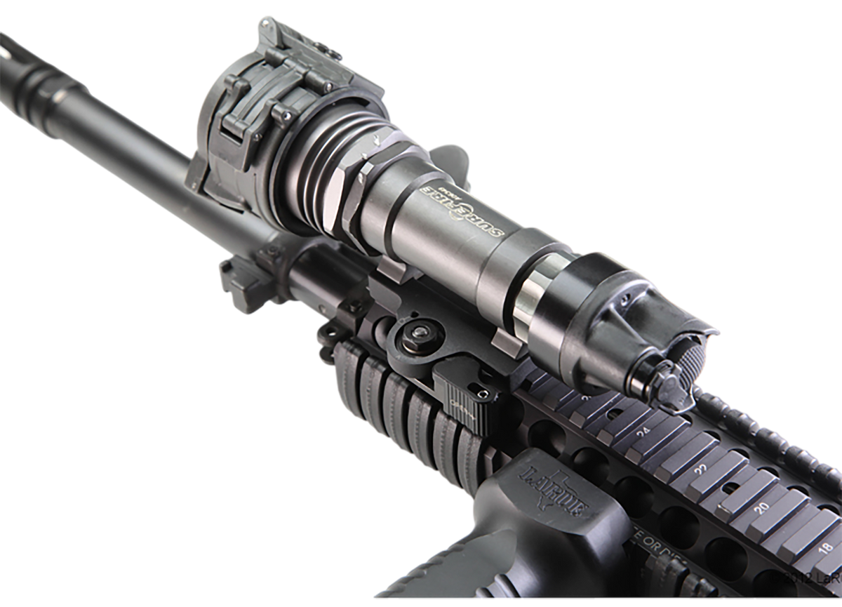 LaRue Tactical LT270L SureFire Scout Light Mount Extended - Black Anodized Aluminum — view 3
