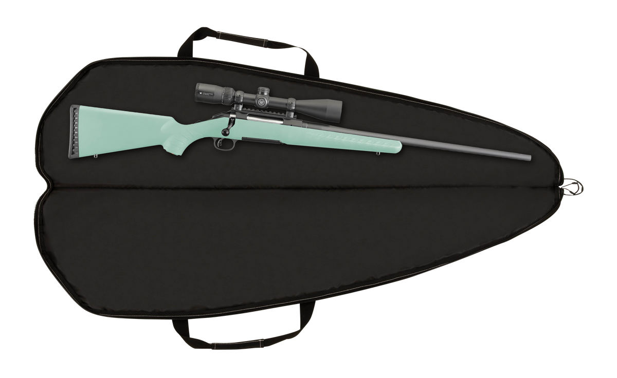 Girls With Guns Midnight 46" Rifle Case Black/Shade Blackout Camo - Locking Zipper — view 3