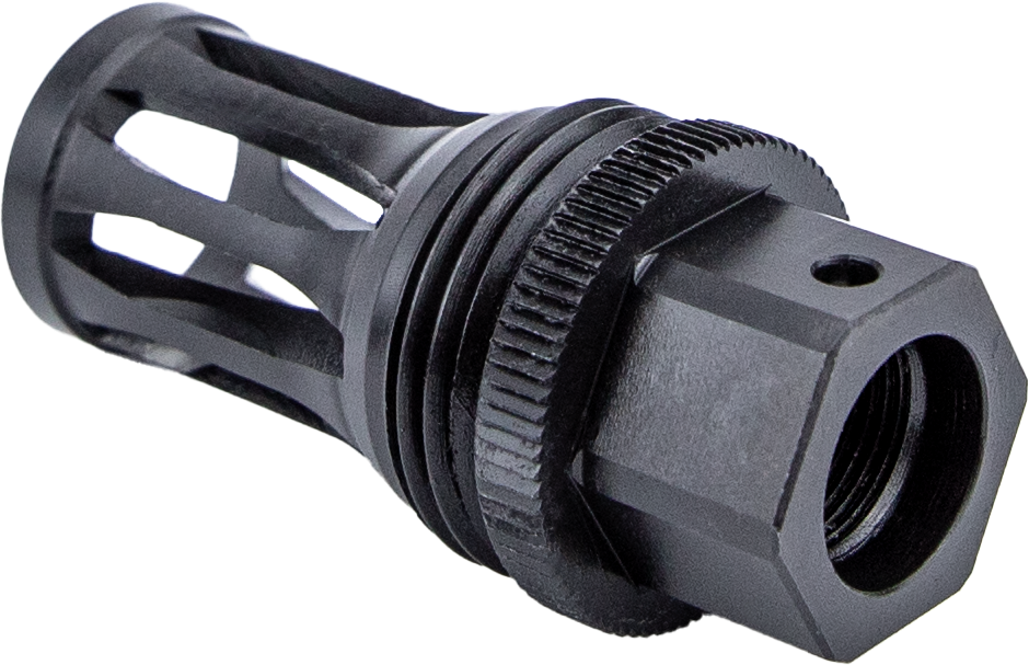KGM Suppressors Quick Detach Flash Hider 1/2x28 Steel Black Nitride — view 3
