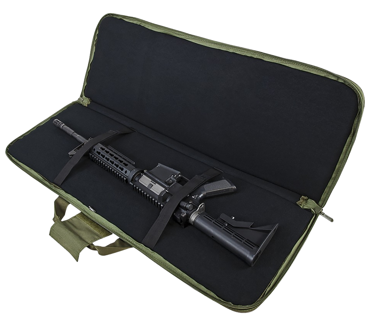 NcSTAR 2960 Carbine Case 36" OD Green PVC - Heavy Duty Locking Zipper — view 3