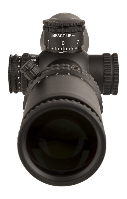 Trijicon Credo HX 2.5-15x42 LED Illuminated Red MRAD Center Dot 30mm Riflescope - Matte Black — view 3