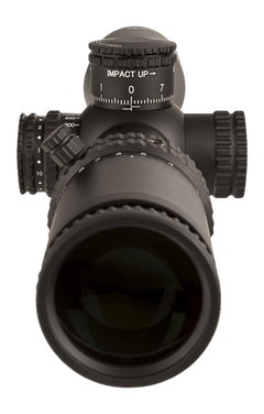 Trijicon Credo HX 2.5-15x42 LED Illuminated Red MRAD Center Dot 30mm Riflescope - Matte Black — view 3
