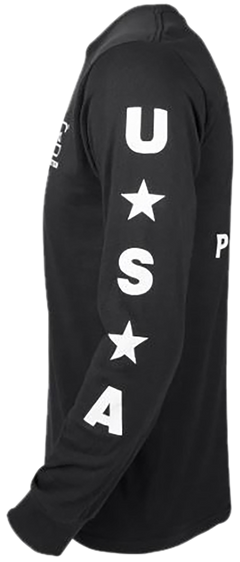 Glock Perfection Long Sleeve Tee Black Pre-Shrunk Cotton 3XL — view 3