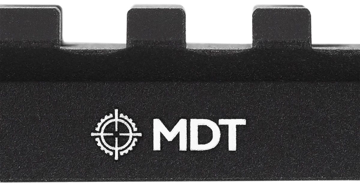MDT Sporting Goods Picatinny Scope Rail 11" 20 MOA Black Anodized Aluminum - Fits Howa 1500 Short Action — view 3