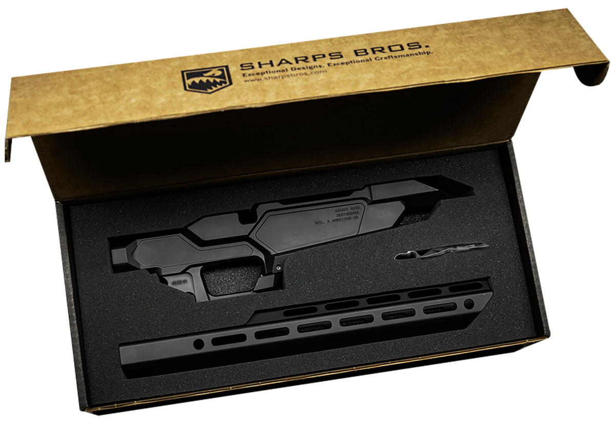 Sharps Bros Heatseeker SBC03 Chassis Stock - Remington 700 Short Action 6061-T6 Aluminum 14" M-LOK — view 3