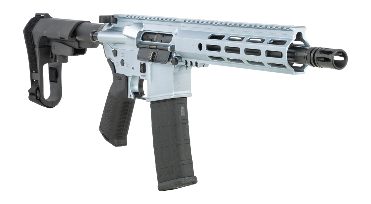 Shark Coast Tactical Arctic Gun Candy 5.56 NATO 10.5" 30+1 Semi-Auto AR Pistol - SBA3 Brace — view 3