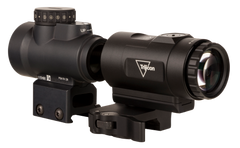 Trijicon MRO HD 1x/3x 25mm 2 MOA Red Dot / 68 MOA Circle Reflex Sight w/ 3x Magnifier - Matte Black — view 3
