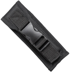 CobraTec Knives LNYCCTK1LDNS CTK-1 Large 3.75" OTF Drop Point Plain D2 Steel NYPD Blue Aluminum Handle — view 3