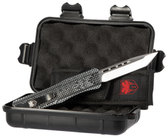 CobraTec CTK-1 Medium 3\" OTF Tanto Plain D2 Steel Carbon Fiber Aluminum Handle — view 3