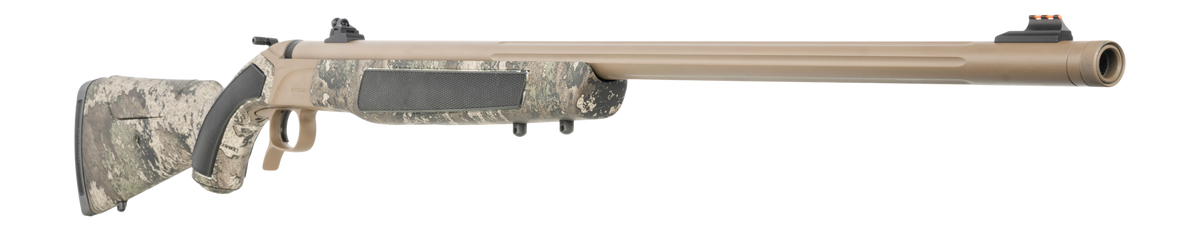 CVA Accura LR-X 45 Cal 30" 1-Rd Break-Open Muzzleloader - TrueTimber Strata / FDE Cerakote — view 3