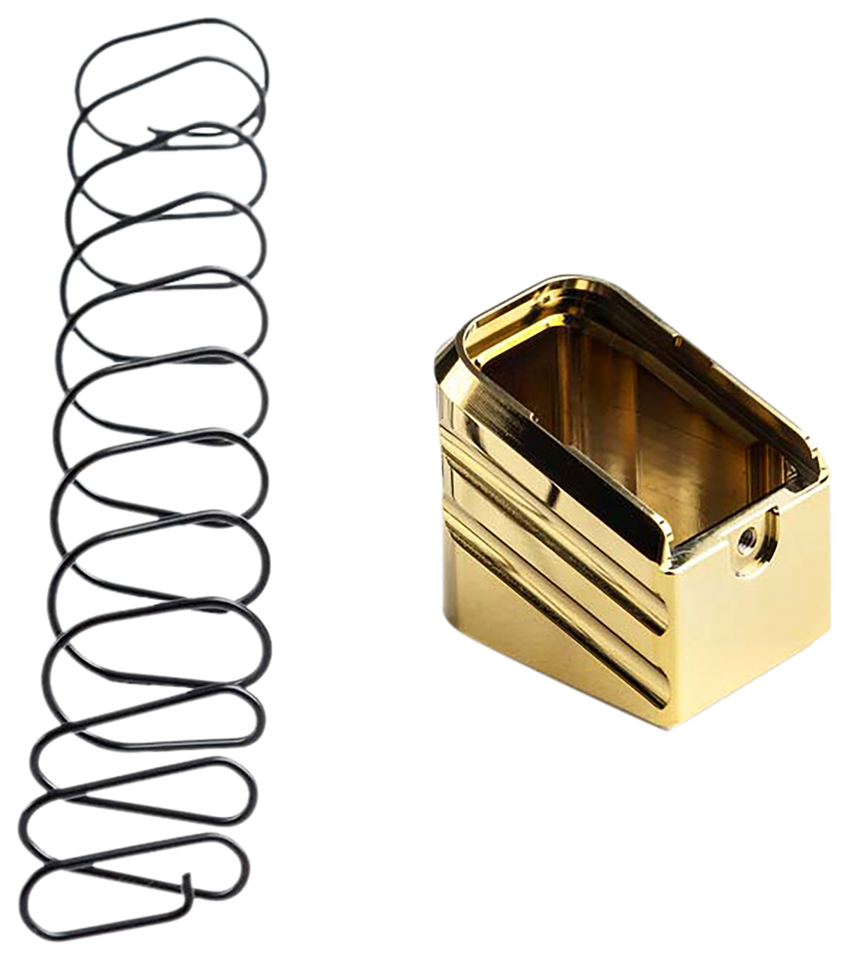 Cross Armory CRG+5MEG19GD +5 Magazine Extension Glock 19/23/32 Gen 1-5 5rd Gold Aluminum — view 3