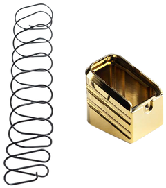 Cross Armory CRG+5MEG19GD +5 Magazine Extension Glock 19/23/32 Gen 1-5 5rd Gold Aluminum — view 3