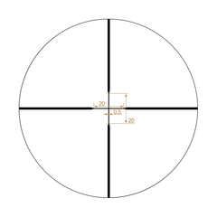 Riton Optics 3 Primal 4-16x44mm 30mm Tube Thick Duplex Rifle Scope — view 3