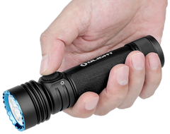 Olight Seeker 4 Pro 4600 Lumen Rechargeable LED Flashlight - Matte Black — view 3