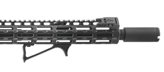 Leapers UTG Ultra Slim Angled M-LOK Foregrip - Matte Black Anodized 6061-T6 Aluminum — view 3