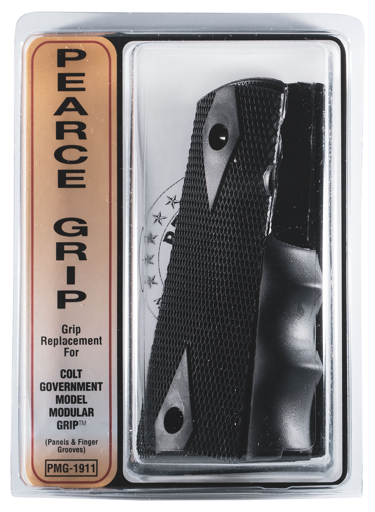 Pearce Grip PGM1911 Modular Grip System 1911 Government Black Rubber — view 3