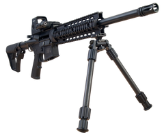 Caldwell Accumax Premium Pic Rail Bipod 6-9" Black Carbon Fiber — view 3