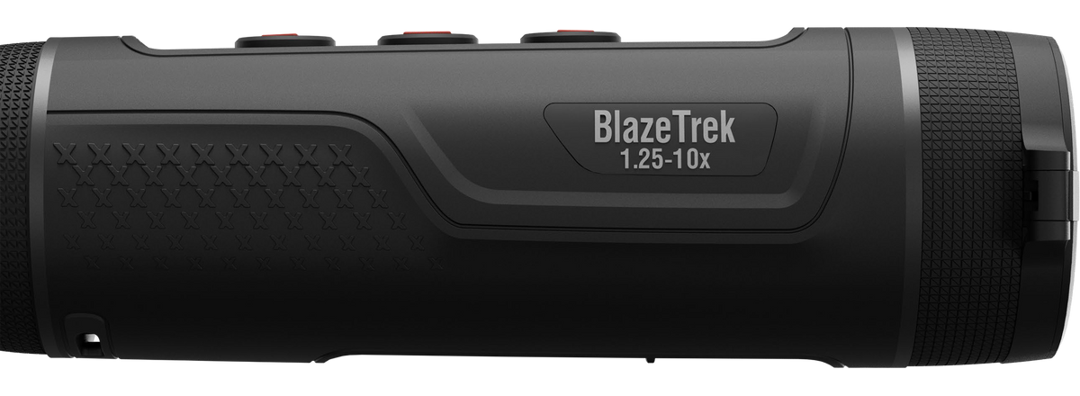 ATN Blaze Trek 619 1.25-10x 640x512 12 Micron 50 Hz Thermal Monocular - Black — view 3