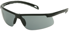 Pyramex Everlite Safety Glasses Gray Anti-Fog Lens Black Frame — view 3