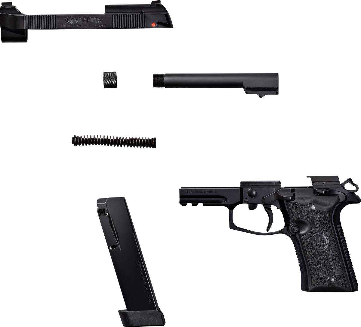 Beretta 80X Cheetah Tactical Urban .380 ACP 4.40" 15+1 DA/SA Pistol — view 3