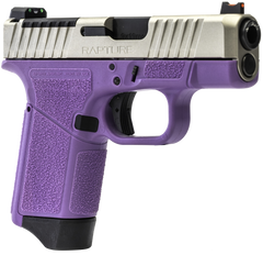 GForce Arms Rapture 9mm Luger 3.25" 12+1 Semi-Auto Pistol - Purple Cerakote, Nickel Slide — view 3