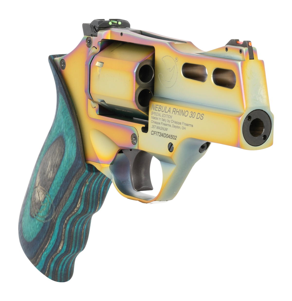 Chiappa Firearms Rhino 30SAR Nebula 357 Mag 3" 6-Shot SAO Revolver - CA Compliant — view 3