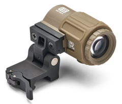 EOTech G43 3x Magnifier with QD STS Mount - Tan — view 3