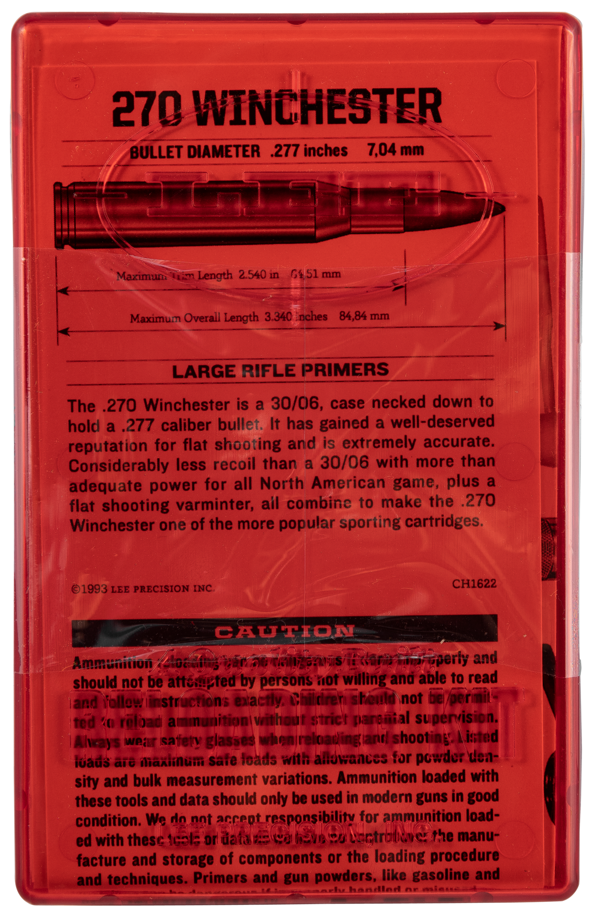Lee 90240 Lee Loader Classic 270 Win Reloading Kit — view 3
