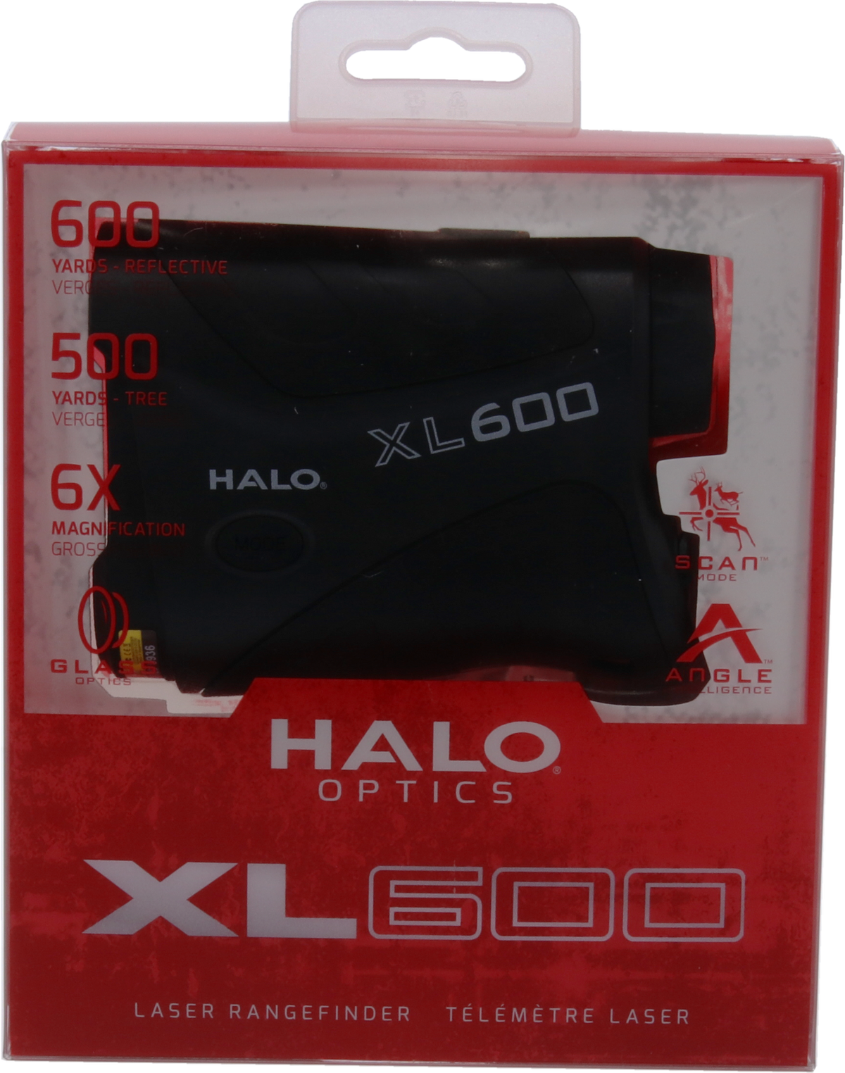 HALO XL600 6x 600 yds Rangefinder - Black — view 3