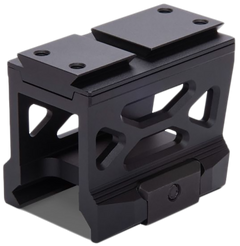 Viridian RFX44 Closed Emitter Green Dot Reflex Sight 5 MOA 1x 21x16.5mm - ACRO/Picatinny High Mount — view 3