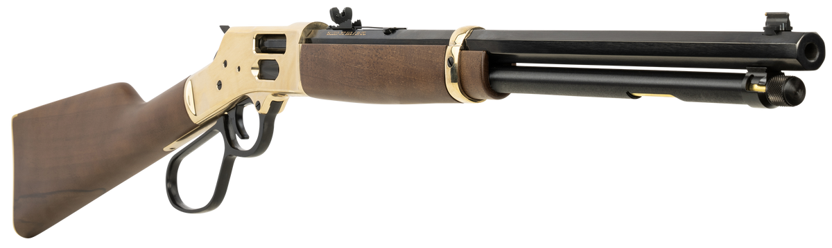 Henry H006GL Side Gate 44 Mag/44 Special 10+1 20" Blued Octagon Lever-Action Rifle - Large Loop — view 3