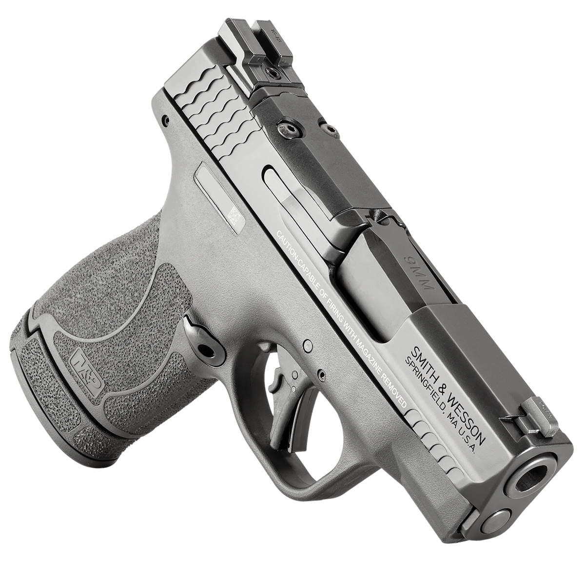 Smith & Wesson M&P 9 Shield Plus 9mm 3.10" 13+1 Optics-Ready Semi-Auto Pistol - Thumb Safety — view 3