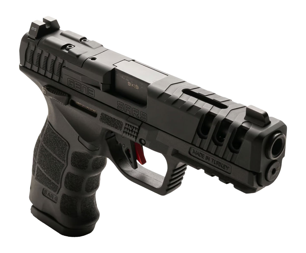 SAR USA SAR9 Gen3 Full Size 9mm Luger 4.50" 10+1 Semi-Auto Pistol — view 3