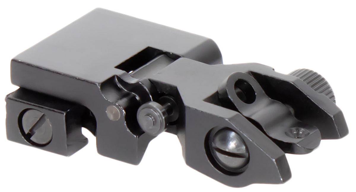 Aim Sports MT201 AR-15 Low Profile Rear Flip Up Sight - Black Anodized — view 3