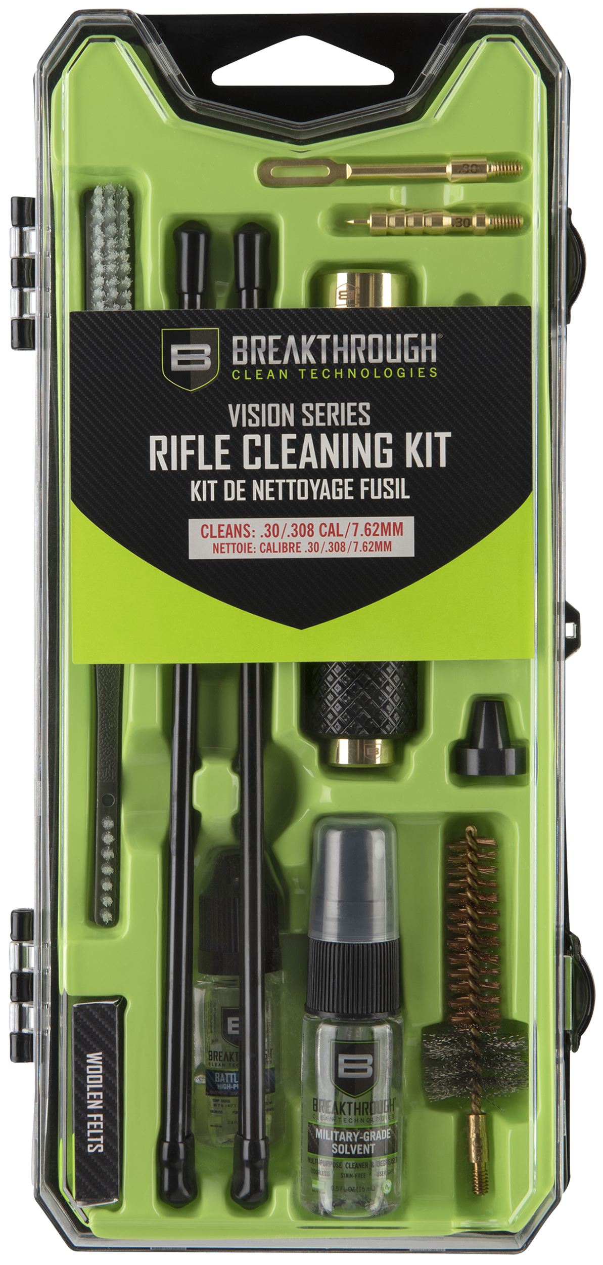 Breakthrough Clean Vision Series .30 Cal/AR-10/AR-15 15-Pc Cleaning Kit — view 3