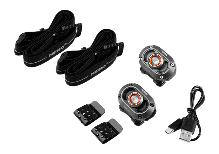 NEBO MYCRO 250 Rechargeable LED Headlamp 250 Lumens USB-C - 2 Pack — view 3