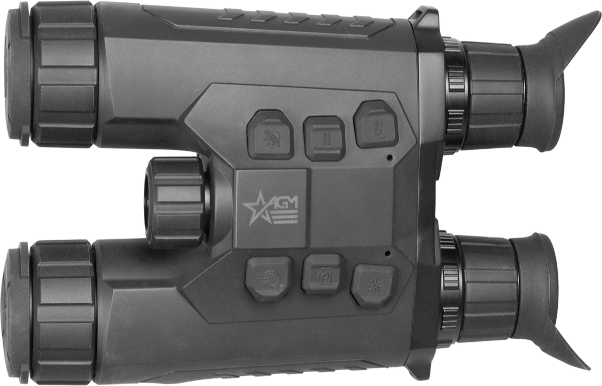 AGM Global Vision OBSERVIR LRF 25-256 1x/2x/4x 256x192 Thermal/Digital Day-Night Vision Binoculars - Black — view 3