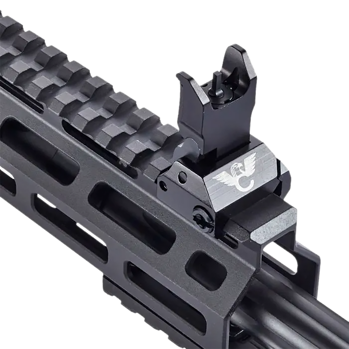 Wilson Combat TR-BUS Backup Sight Set AR-15/AR-10 Rail Mount Folding Aluminum — view 3