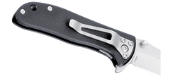 Columbia River CRKT 6450D2 Drifter 2.88" Folding Drop Point Plain Stonewashed D2 Blade Black Textured G10 Handle — view 3