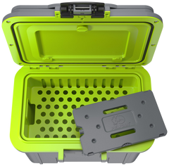 Pelican 8QT Elite Cooler Dark Gray / Green — view 3