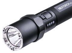 Nextorch P8 1600 Lumen 252m Beam USB-C Rechargeable Tactical Flashlight - Black — view 3