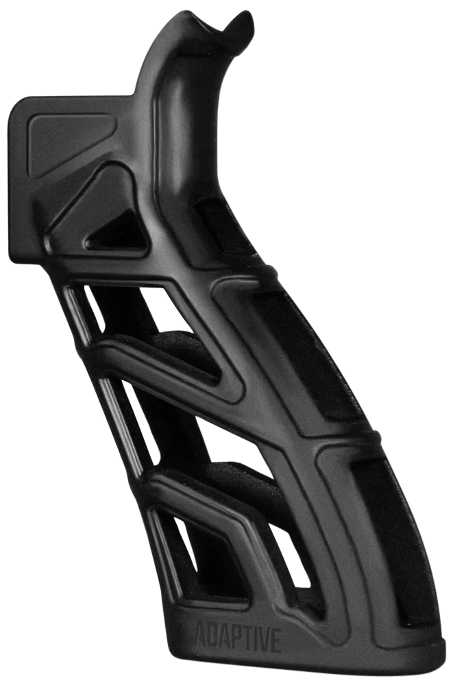 Adaptive Tactical Lightweight Tactical Grip (LTG) Skeletonized Black Polymer 25-Degree Grip Angle - AR Platform — view 3