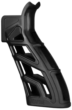 Adaptive Tactical Lightweight Tactical Grip (LTG) Skeletonized Black Polymer 25-Degree Grip Angle - AR Platform — view 3