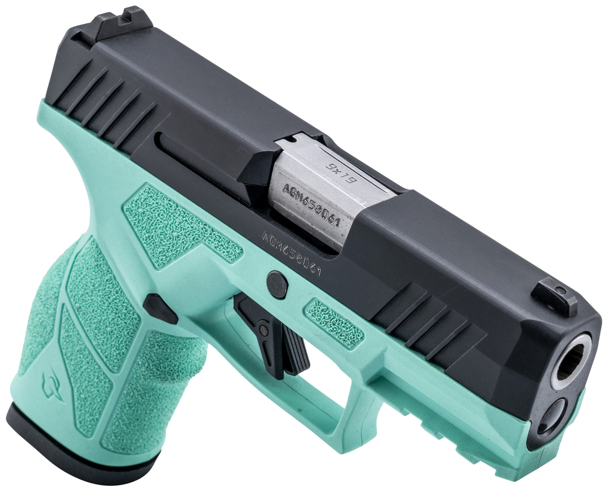 Taurus GX2 9mm Luger 3.37" 13+1 Semi-Auto Pistol - Cyan/Black — view 3