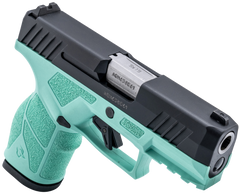 Taurus GX2 9mm Luger 3.37" 13+1 Semi-Auto Pistol - Cyan/Black — view 3