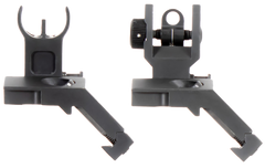 Aim Sports MT45FS AR Low Profile 45 Degree Flip-Up Sight Set - Black Anodized Aluminum — view 3