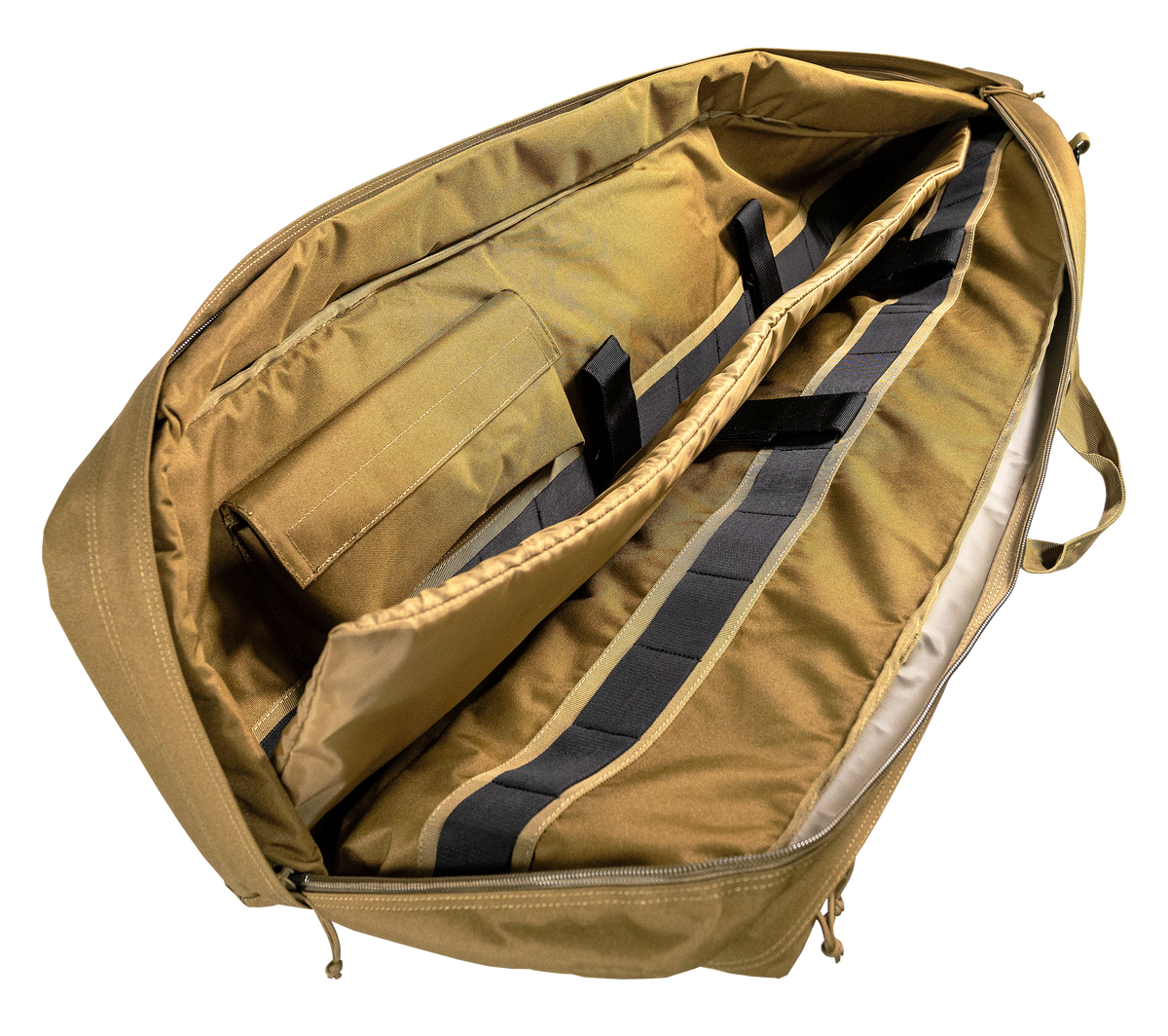 G*Outdoors Double Bolt 50" Tan Rifle Case - Holds 2 Scoped Rifles — view 3