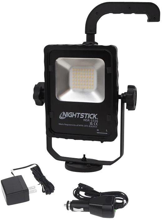 Bayco Nightstick NSR-1516 Rechargeable LED Scene Light w/ Magnetic Base 2500 Lumens — view 3