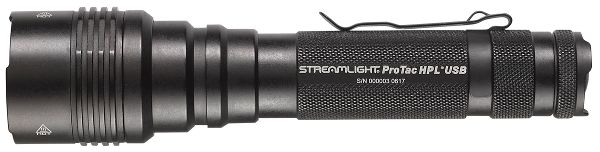 Streamlight ProTac HPL USB 88076 Flashlight 65/400/1000 Lumens White LED Black Anodized — view 3