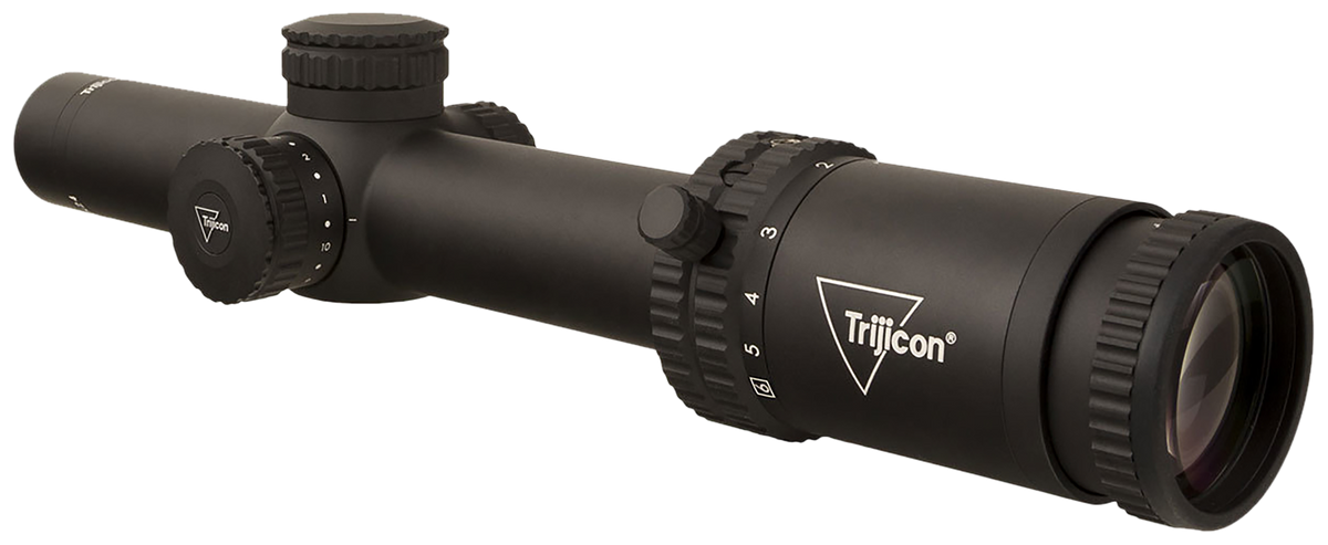 Trijicon Credo 1-6x24mm 30mm Tube LED Red BDC Segmented Circle .223 55gr Riflescope - Matte Black — view 3